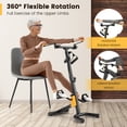 thumbnail image 4 of Costway Folding Pedal Exercise Bike with Adjustable Resistance Full body Home Rehab Machine, 4 of 10