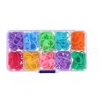 thumbnail image 1 of HLONK 150pcs Knitting Crochet Locking Stitch Markers Stitch Needle Clip Counter, 1 of 1