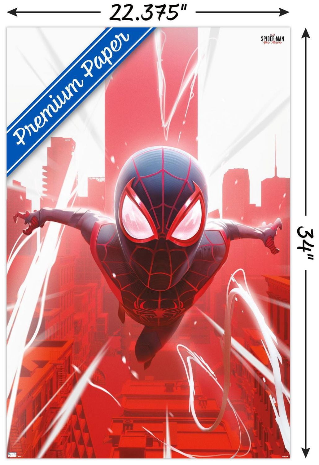 Marvel's Spider-Man: Miles Morales - Falling Wall Poster
