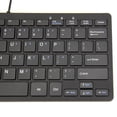 thumbnail image 4 of axGear Ultra Mince Filaire USB Mini Clavier PC pour PC Apple Mac Portable Carnets, 4 of 5