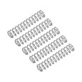 thumbnail image 1 of Unique Bargains Ressort de Compression, Lot de 5 en Acier Inoxydable 304, Diamètre 4 mm, Fil 0,5 mm, Longueur 20 mm, 1 of 6