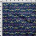 thumbnail image 3 of Feuilles de Tissu Lycra Polyester Pomme & Tissu Imprimé Artistique Floral BTY 56 Pouces de Large, 3 of 4