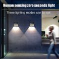 thumbnail image 3 of Solar Outdoor Lights With Motion Sensor 3 Lighting Modes Wall Mount Security Light For Fence Yard Garden Patio Front Door 13.7 cm x 11.6 cm, 3 of 8