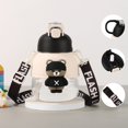thumbnail image 1 of Boovnll Water Bottles, Large Belly Cup Kids Water Bottle High Aesthetics Large Capacity Plastic Straw Cup Unisex Student Tons of Water, Bottle, Sports Water Bottle, Water Bottle, 1 of 7