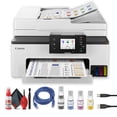 thumbnail image 1 of Canon MAXIFY GX2020 MegaTank Wireless All-in-One Printer Bundle Print Scan Copy Fax with Cleaning Kit, Ethernet Cable (International Model), 1 of 8