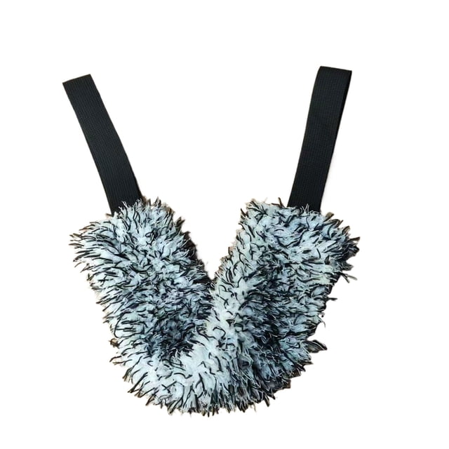 stanreset Microfiber Wheel Cleaning Brush Quick Solution For Dirty Tires Microfiber Multi- Cleaning Tool black