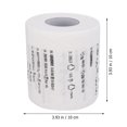 thumbnail image 4 of 4 Rolls Chemical Physics Formula Printed Toilet Tissue Funny Toilet Tissue, 4 of 8