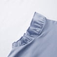 thumbnail image 3 of WEIYLL Girls Graphic T Shirts Basic Ruffle Fly Sleeve Cute Tunic Crewneck Summer Casual Going Out Tops for 2-3 Years, 3 of 6