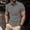 Grey, variant on Sentmoon Mens Shirts Oversized Relaxed Turndown Collar Short Sleeve Stretchy Casual Hawaiian Shirt Solid Color Mens Outfits Trendy for Casual Wear White XL