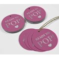 thumbnail image 4 of Inkdotpot Pack Of 50 Real Silver Foil Paper Tags Ready To Pop Baby Shower Favor Hang Tags, 4 of 6