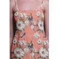thumbnail image 2 of Bimba Robe à Bretelles Spaghetti Fluide Smockée Imprimée pour Femmes à Imprimé Floral et Oiseau Martin-Pêcheur Bimba - Petit, 2 of 7