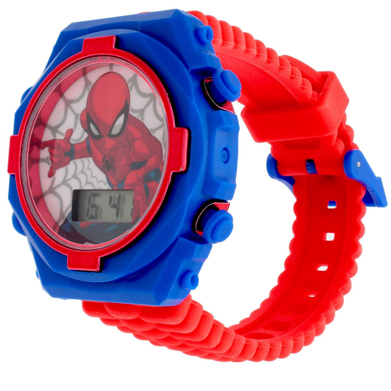 Montre LCD Spider-Man avec bracelet