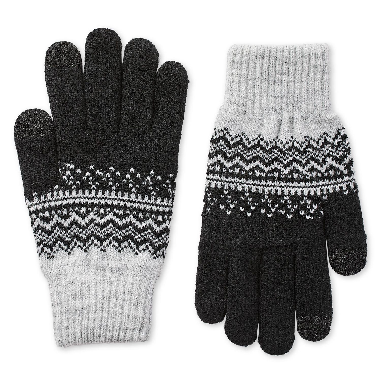 Gants style jacquard George pour hommes