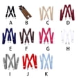 thumbnail image 2 of Decodeary Bretelles en Forme de X Sangle Élastique Ceinture Clip Affaires Rouge 1Ensemble, 2 of 6