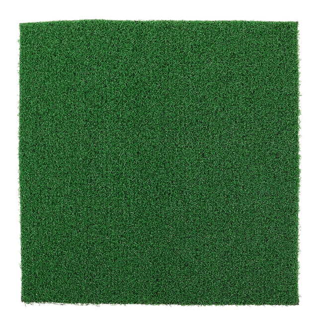 Artificial Grass Square Mat Fake Grass Turf Patch Synthetic Garden Grass Tiles Realistic Grass Rug for Indoor Outdoor