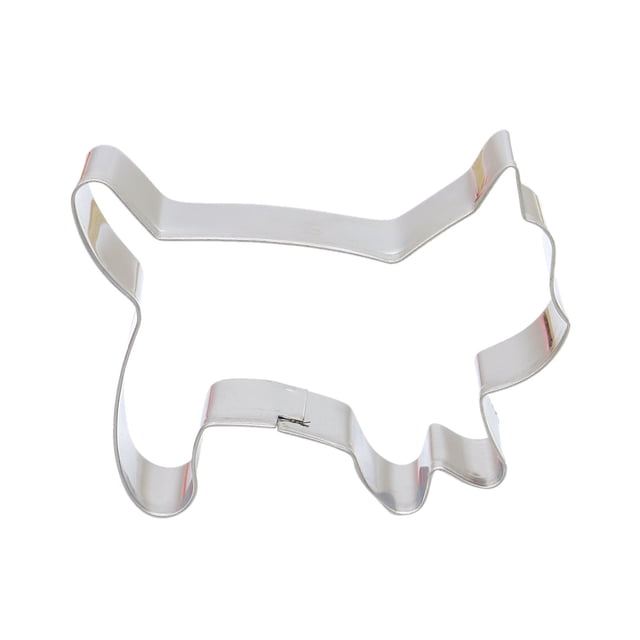 WIFKLSIIPG Moule en Acier Inoxydable en Forme de Chat Cakecraft Biscuits Pâtisserie Coupe-Moule