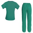 thumbnail image 2 of Women's Scrubs Set Scrub Top and Pants Scrubs Set, 2 of 3