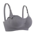 thumbnail image 3 of 5 Piece Women's Nursing Bra Set, Size L - Non-wired, comfortable for sleeping and nursing, 3 of 7