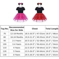 thumbnail image 2 of Minnie Déguisement Robe Bébé Fille Serre-Tête Oreilles de Mouse Robe à Pois, 2 of 6