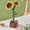 C, variant on Building Blocks Flowers Flower Puzzles Three-dimensional Models Wooden Handicrafts