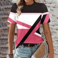 thumbnail image 2 of Birdeem T-Shirts à Imprimé Mode pour Femmes Manches Courtes Blouse Ample Col Rond T-Shirt Hauts, 2 of 12