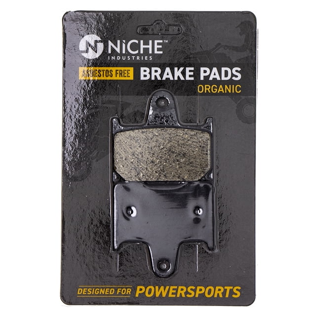Niche Rear Brake Pad Set for Suzuki GSXR1000 Organic Motorcycle 519-KPA2417D