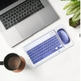 thumbnail image 1 of Rvkxad Clavier Bluetooth à Commande Magnétique, Ensemble Sans Fil, Mini Clavier et Souris Portables pour Téléphones et Tablettes, Accessoires d'Informatique Mobile, 1 of 7