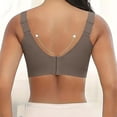 thumbnail image 4 of 3 Pack Women Plus Size Push-Up Bras No Underwire T-Shirt Bralettes Ribbed Full Coverage Sports Everyday Bras Multicolor, 40/90BCD, 4 of 5