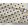 thumbnail image 2 of Soimoi Rayon Fabric Geometric & Flower Artistic Print Sewing Fabric Yard 56 Inch Wide, 2 of 3