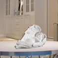 thumbnail image 1 of fastboy Resin White Angel Statue Desktop Decor Collection Window Props Christmas lie down right think, 1 of 9