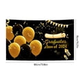 thumbnail image 3 of Qocolhg Graduation Decorations Class of 2024 Graduation Decorations Congratulations Graduation Banner Graduation Banner Graduation Decorations Graduation Photo Backgrounds Graduation Party Supplies, 3 of 8