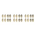 thumbnail image 4 of relayinert 8pieces Tree Decoration Eye-catching Pine Cone Decorations For Festive Gold 3Set, 4 of 6