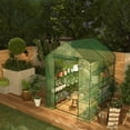 thumbnail image 3 of BeesClover Serre pour l'Extérieur, Serres pour Plantes à Entrée Piétonne Robustes avec Housse PE Durable, 3 of 7