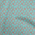 thumbnail image 1 of oneOone Cotton Poplin Red Fabric Craft Projects Decor Fabric Printed By The Yard 56 Inch Wide, 1 of 4