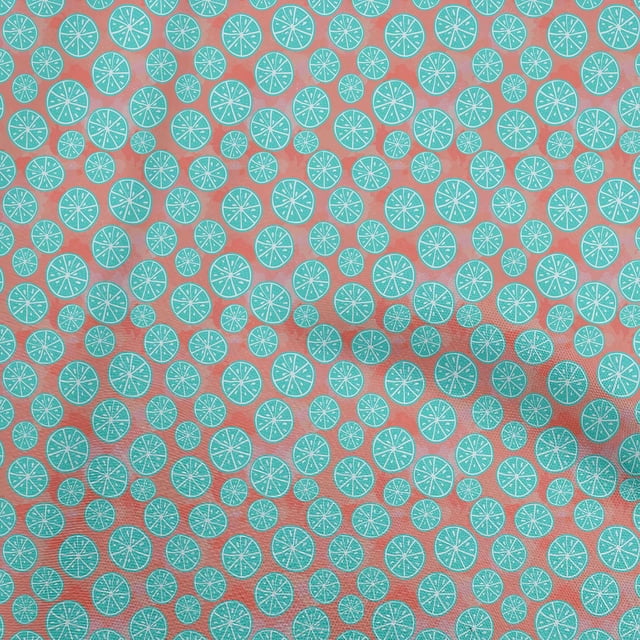 oneOone Cotton Poplin Red Fabric Craft Projects Decor Fabric Printed By The Yard 56 Inch Wide