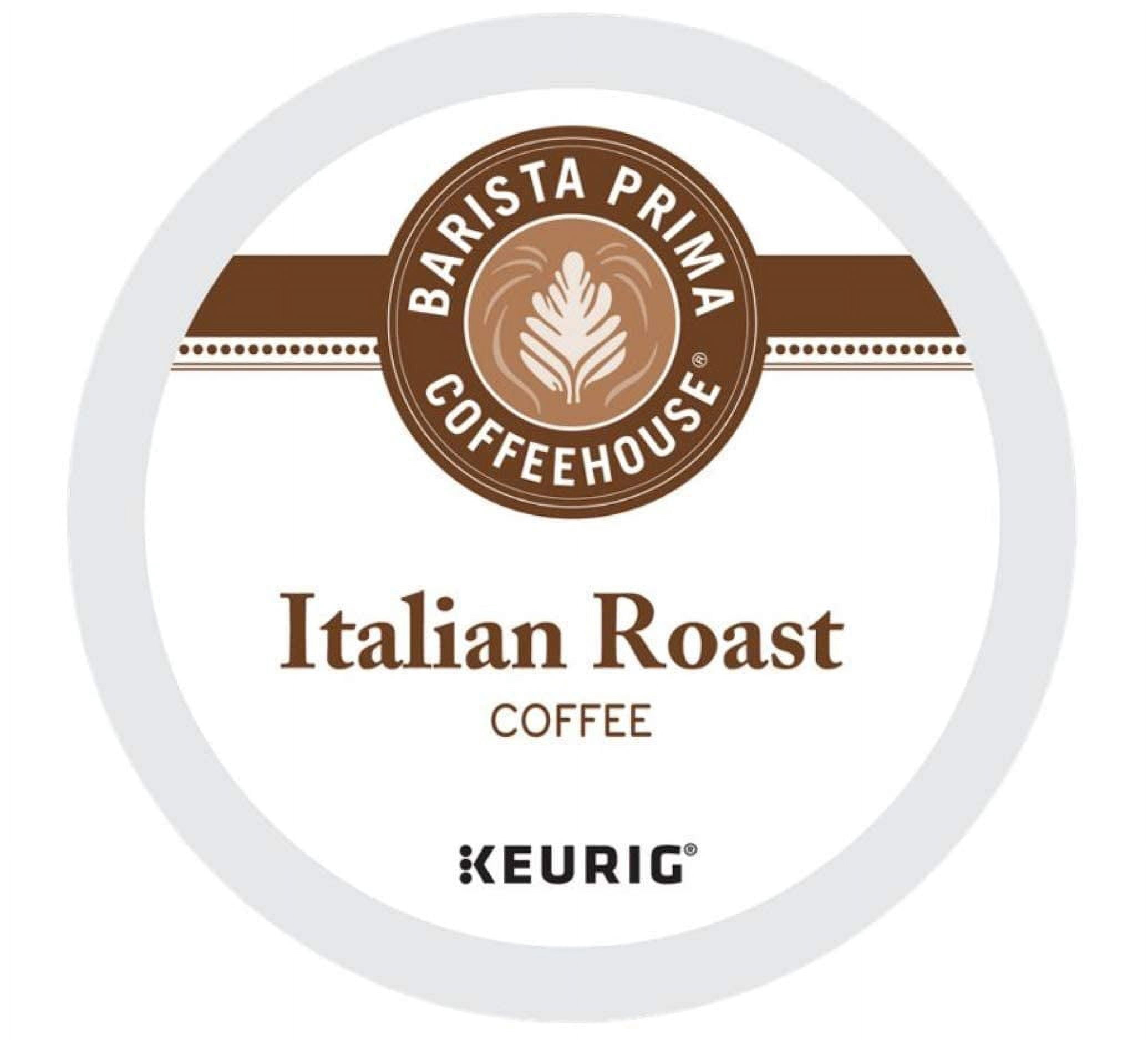 Barista Prima Dark Roast Extra Bold Coffee K-Cup, Italian Roast, 96 Count