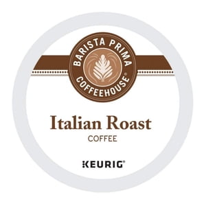 Barista Prima Roast noir extra gras café K-Cup, Roast italien, 96 Nombre