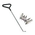 thumbnail image 1 of jinwen 6 Pieces Dent Repair Rod Kit Paintless Puller for Auto Body Door Dings Middle, 1 of 9