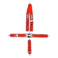 thumbnail image 2 of RJS Safety RJS1126204 Système de Retenue à 5 Points - Boulonné - Harnais d'Épaule Monté sur Barre de Roulement - Sangle Anti-Sous-Marine de 3 Po - Rouge, 2 of 3