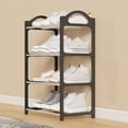 thumbnail image 4 of Boovnll Doorway With Handrail Four Small Shoe Rack Home Entry Shoe Cabinet Entry Shoes Storage Rack Small Shoe Racks, 4 of 7