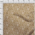 thumbnail image 3 of oneOone Viscose Chiffon Dark Olive Green Fabric Asian Block Craft Projects Decor Fabric Printed By The Yard 42 Inch Wide, 3 of 4