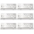 thumbnail image 3 of 6PCS Stainless Steel Hinge Mute Door Window Flat Open Hinge Furniture Hardware Accessories, 3 of 14