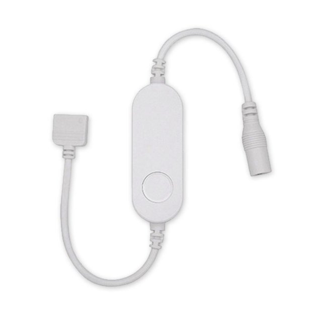 RGB LED Light Strip Controller Mobile Phone Remote Bedroom Smartphone App Wall Bar Movie Lamp Dimmer Switch Lighting Accessories RGB 4 Holes
