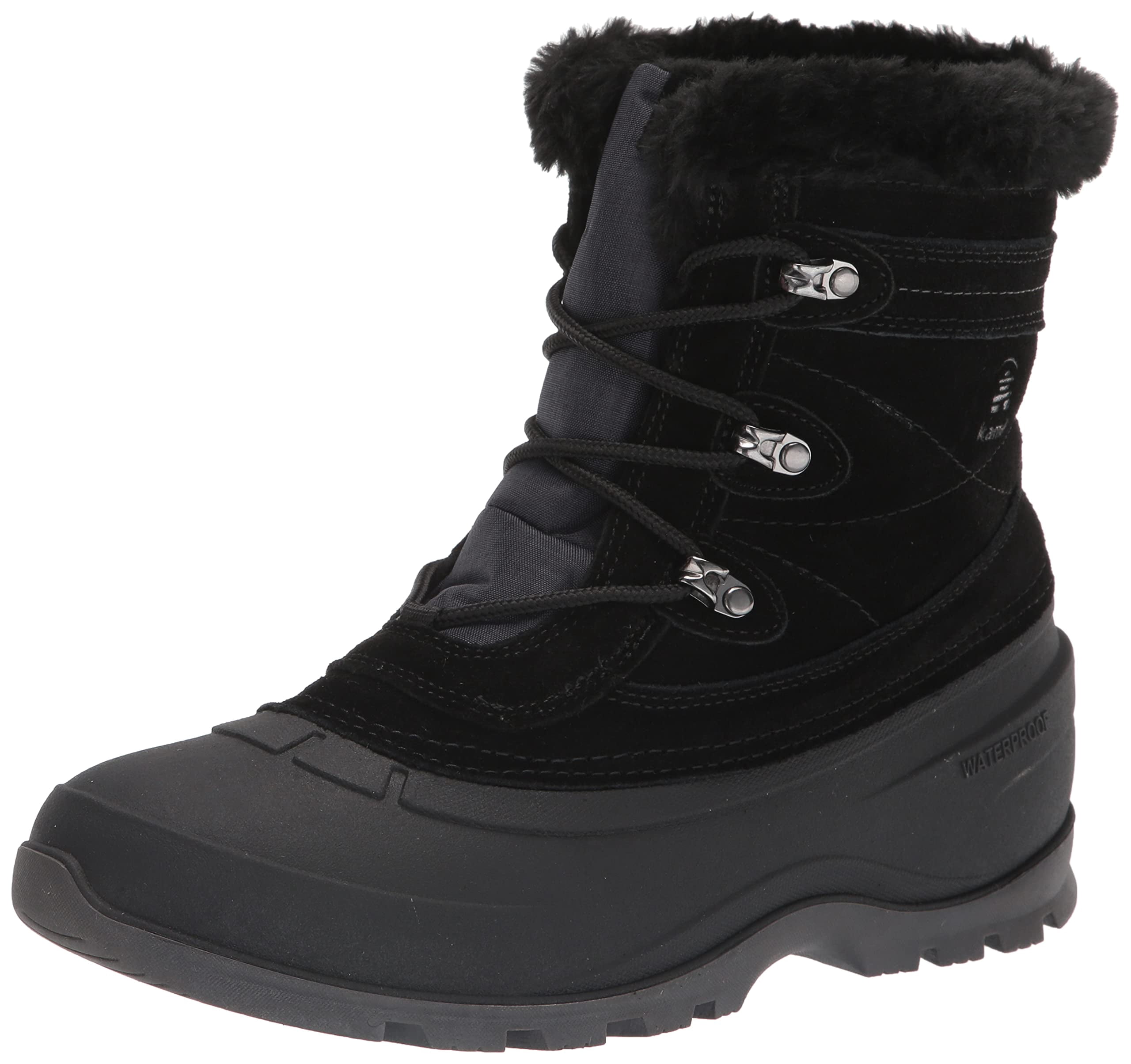 Kamik Women's Snovalley 5 Snow Boot, BLACK, 9