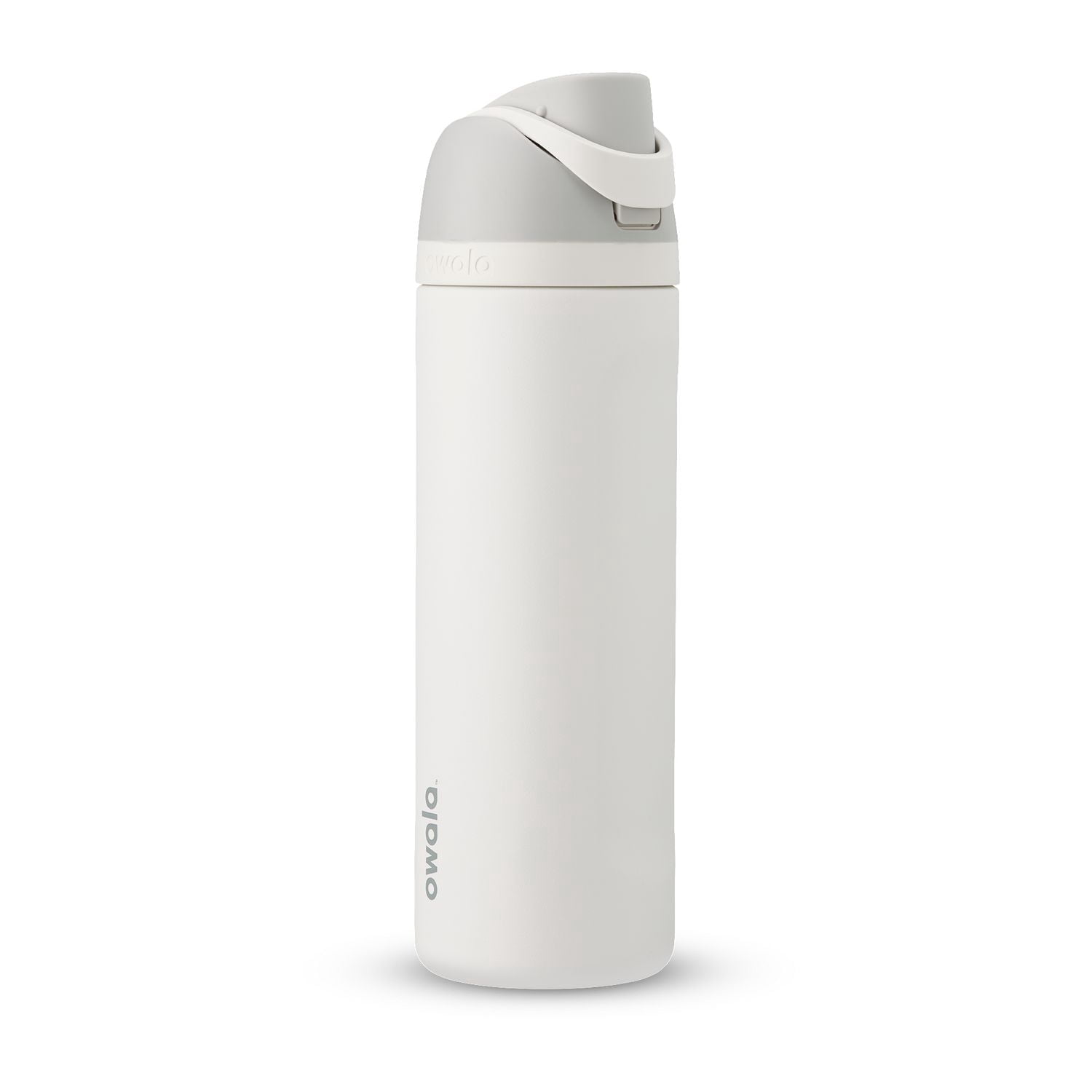 Bouteille d'eau en acier inoxydable 24 oz blanc