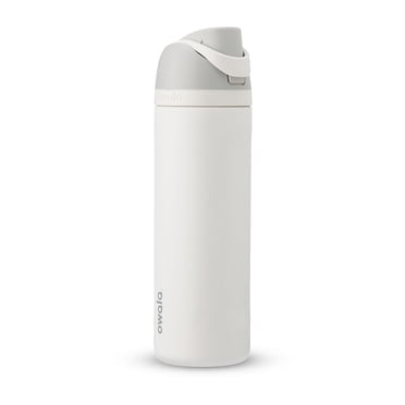Bouteille d'eau en acier inoxydable 24 oz blanc