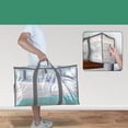 thumbnail image 2 of Sac de Rangement pour Arbre de Noël Sac de Rangement pour Couvertures Capacité de Charge Élevée Déménagement Grande Capacité Transparent avec Poignée Portable Robuste Pliable Multifonction Couette Organisateur de Vêtements Sac de Rangement Organisateur, 2 of 8