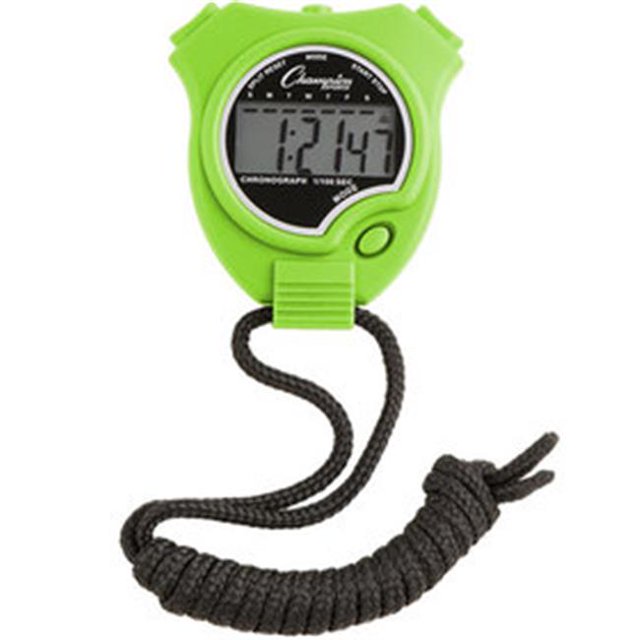 Champion Sports 910NGN Chronomètre, Vert Néon