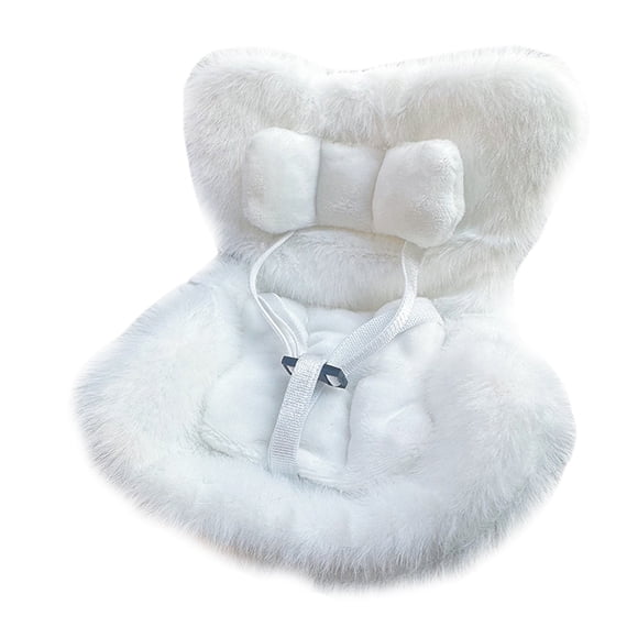 Coussin Duveteux pour Poupée Support de Bureau Rose avec Siège Poupée Article Indispensable Accessoires Voiture Grande Taille Poupée Souple Avoir C