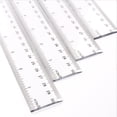 thumbnail image 4 of Clear Plastic Ruler 30Cm 12 Inch Plastic Transparent Ruler With Centimeters And Inches For Students School Ruler, 4 of 6
